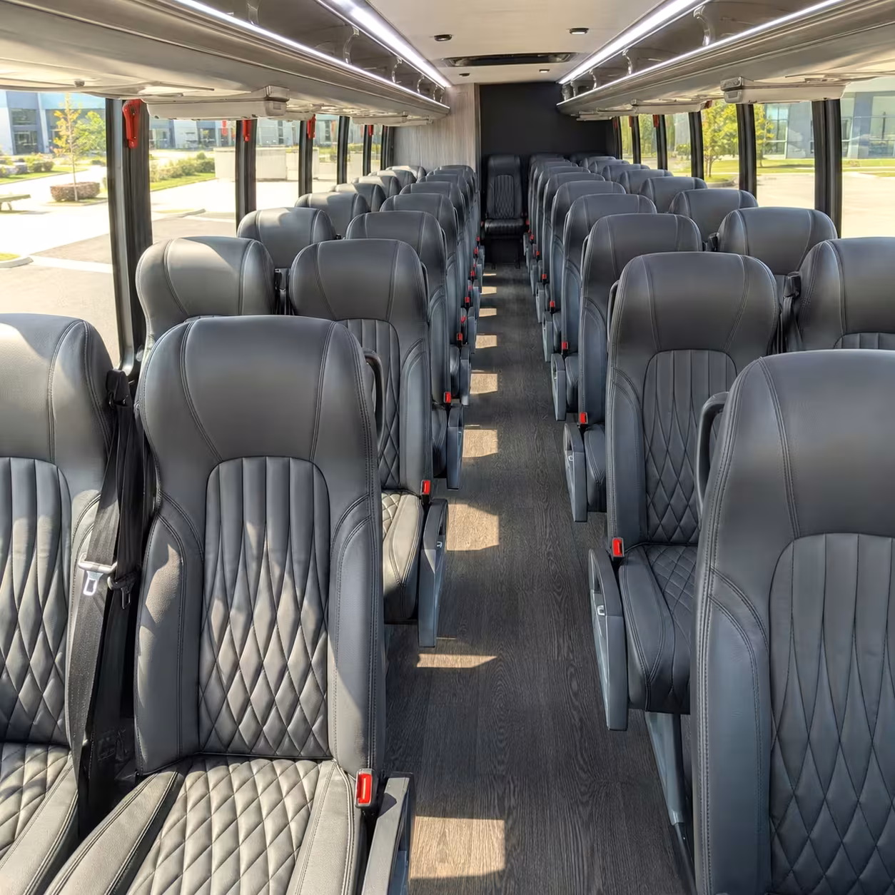 35 passenger minibus inside