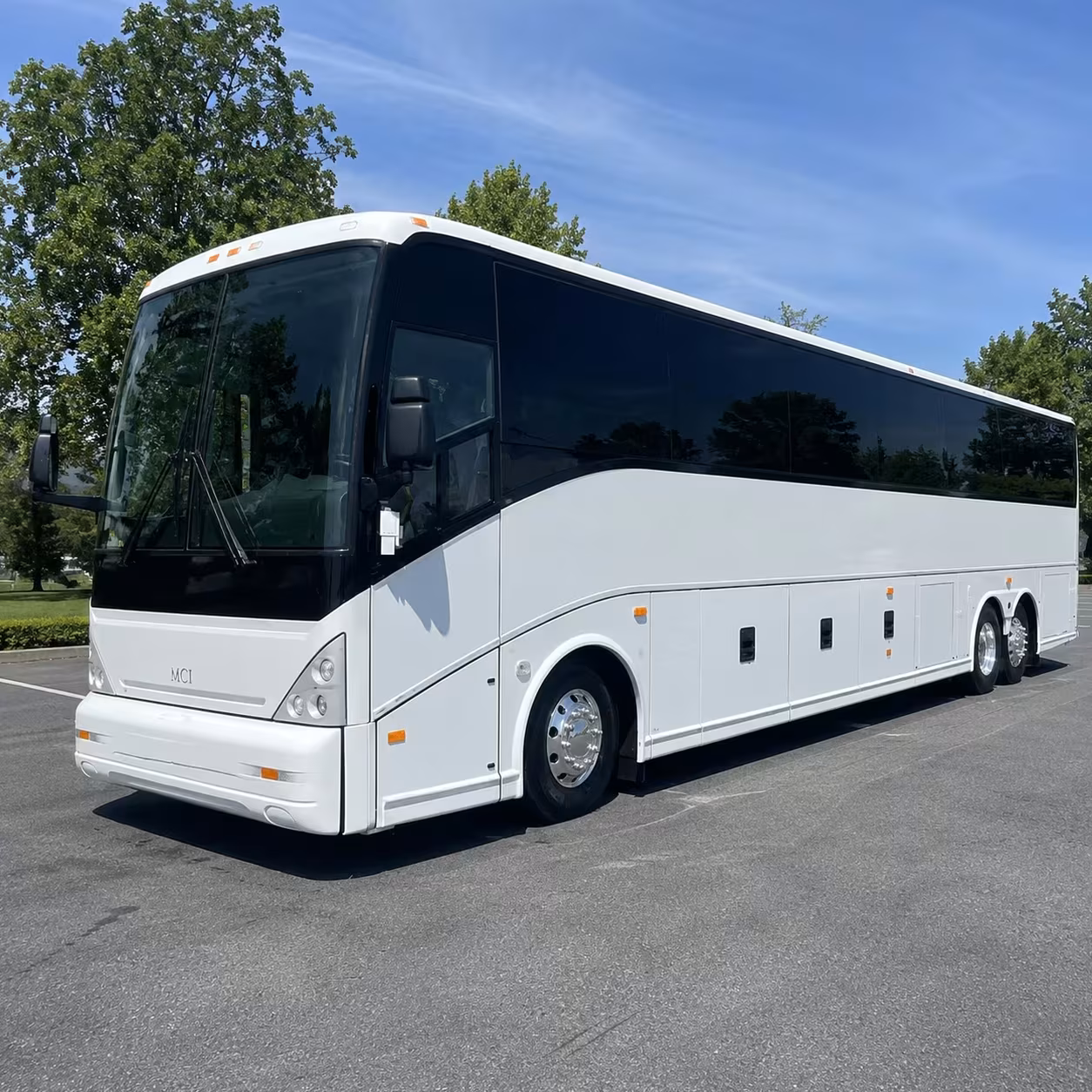 bus rental options for frederick trips