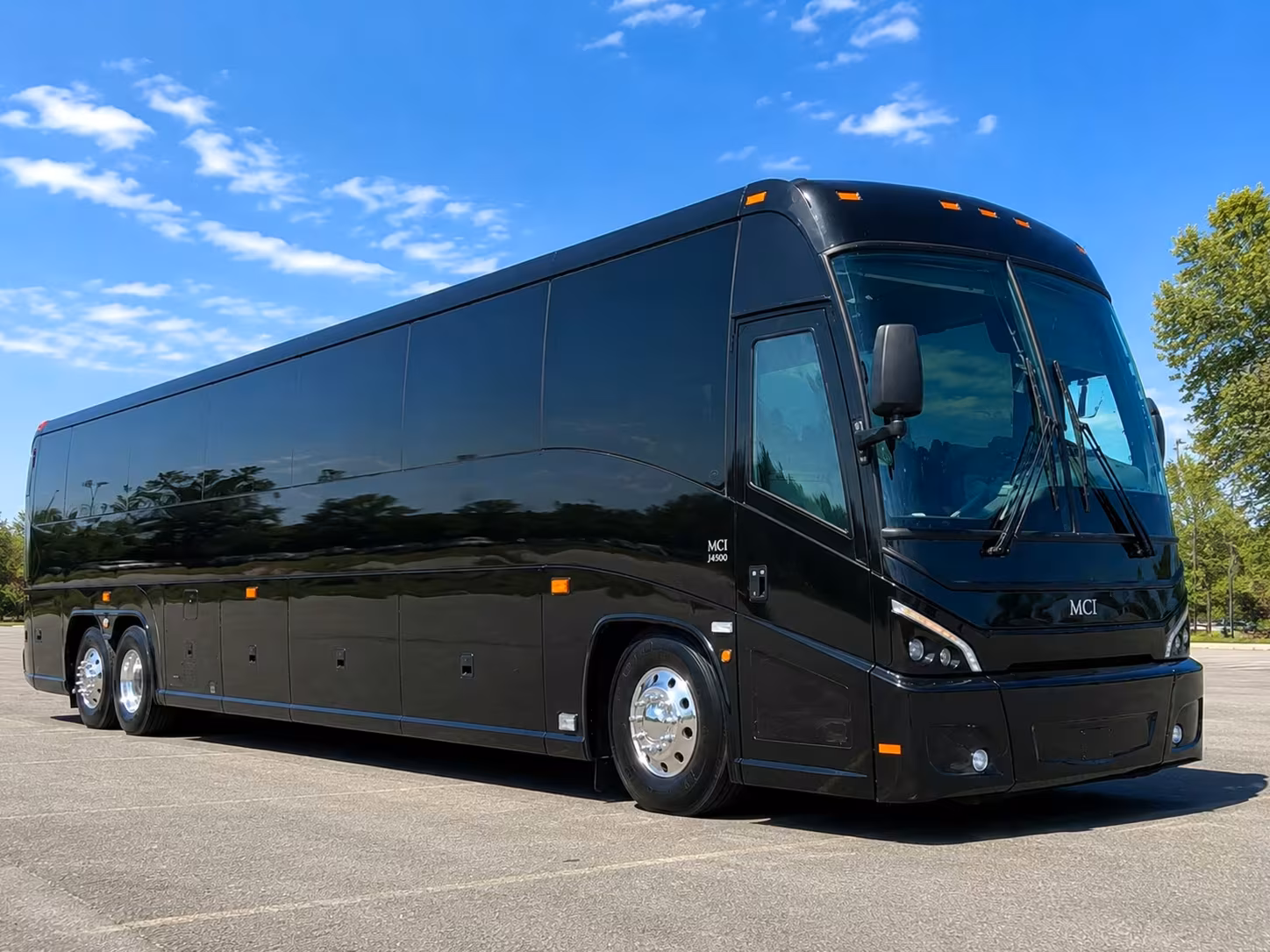 concert charter bus rentals across the frederick maryland area