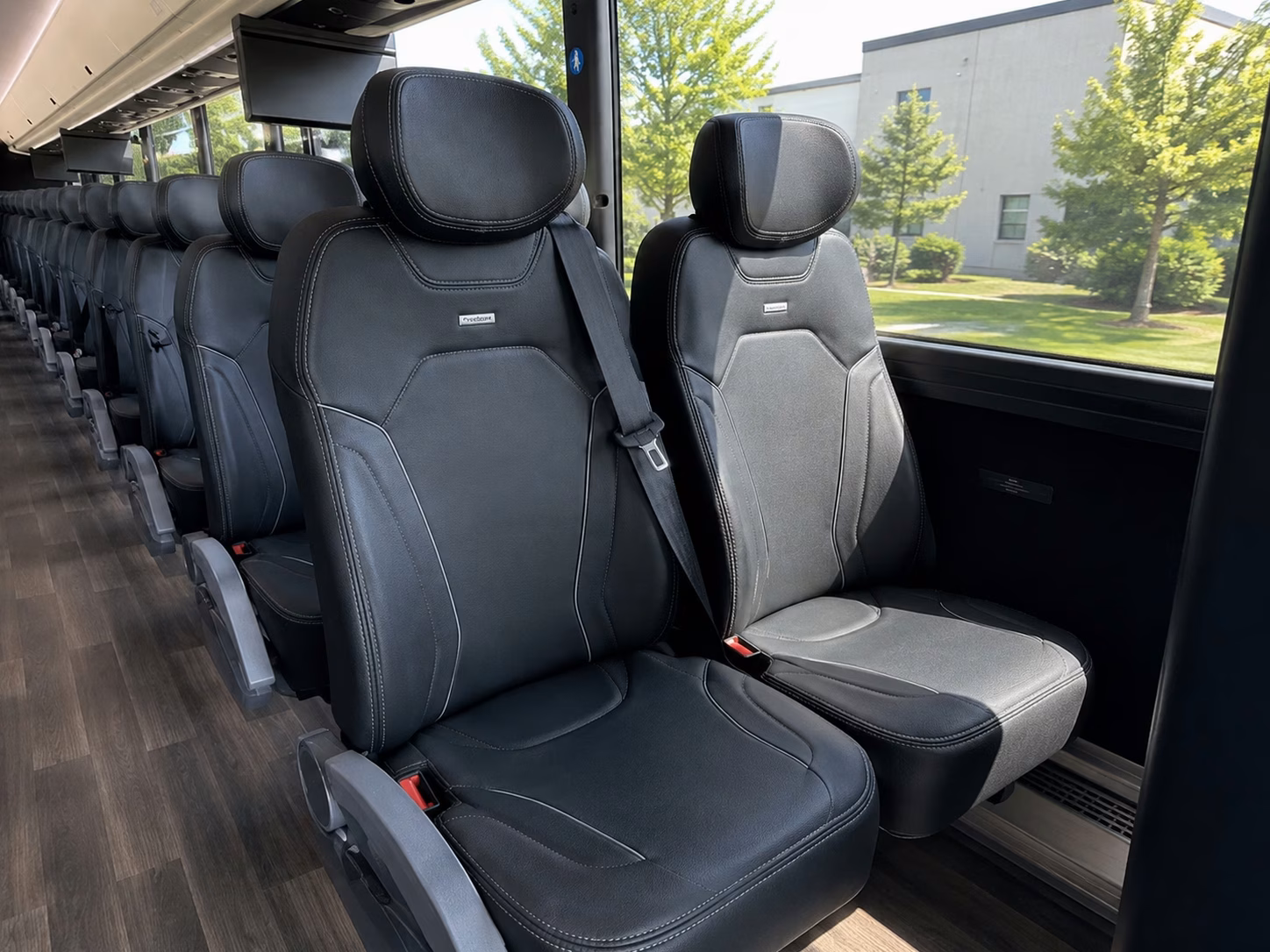 construction site charter bus rentals in frederick maryland