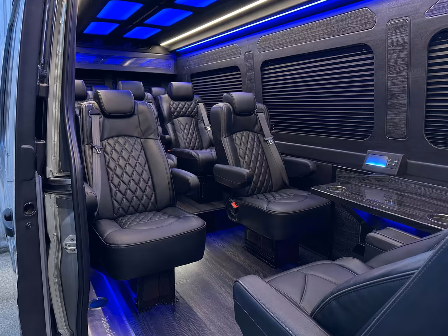 sprinter van transportation for groups and events across frederick