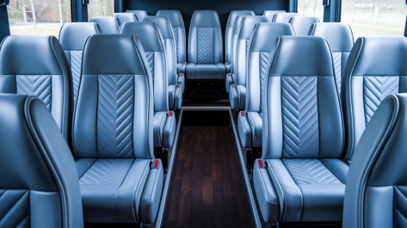 18 passenger minibus interior