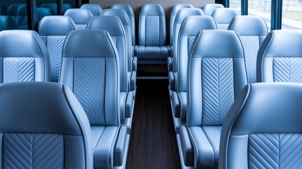 frederick 30 passenger minibus inside