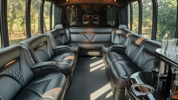frederick party bus rental inside