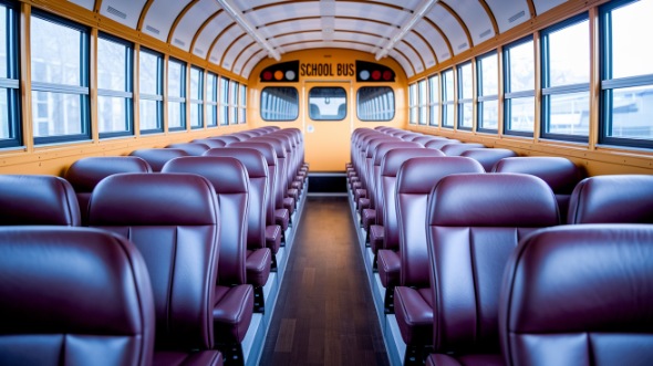 frederick school bus rental inside