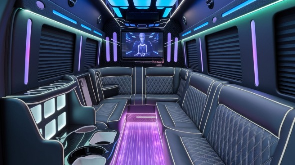 sprinter limo rental interior rockville
